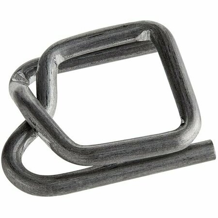 PAC STRAPPING PRODUCTS Wire Buckles for 1/2'' Strapping, 1000PK 442SBKWHDB4